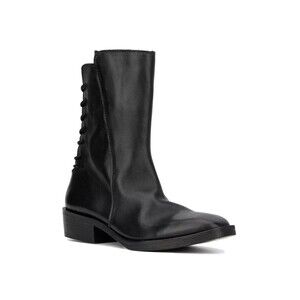 $129 Vintage Foundry Co Women's Black Annabelle Boots Sz US 6 EU 36